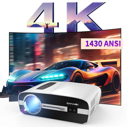 4K Ultra HD Smart WiFi Projector with Karaoke