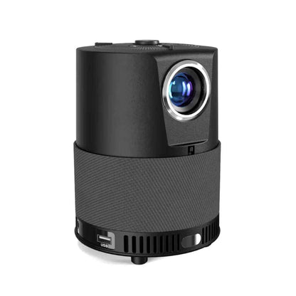 Mini Portable LED Projector for Home Theater Black