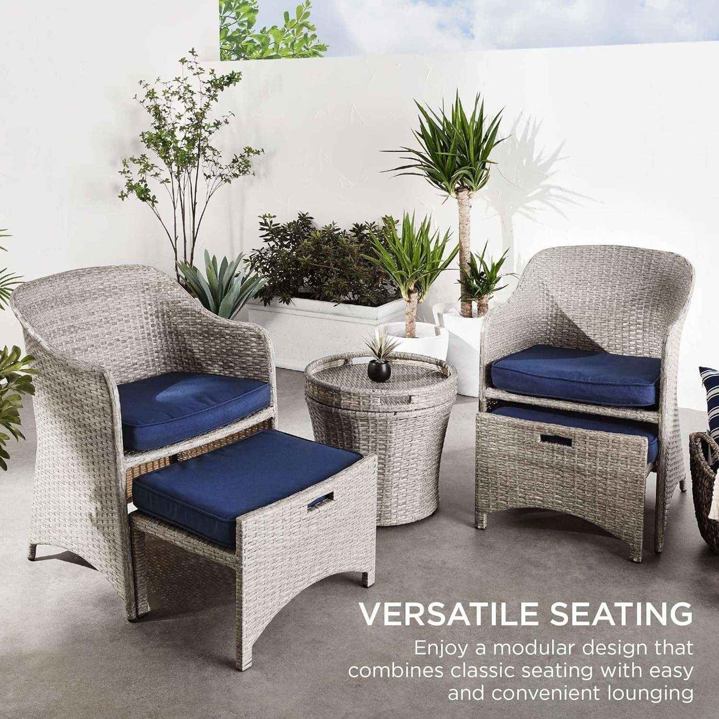 5-Piece Outdoor Patio Furniture Set Stylish