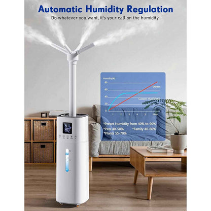 Whole House Humidifier with Essential Oil Tray Features