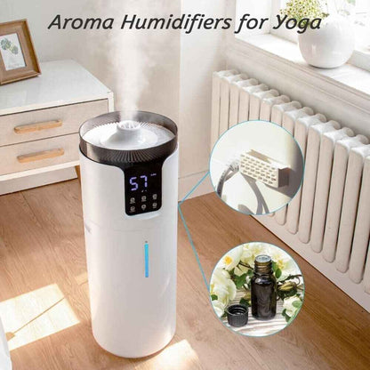 UltraQuiet 2000 Square Feet Ultrasonic Humidifier with Aromatherapy in the Bed Room