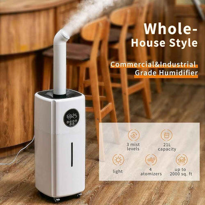 Whole House High-Capacity Humidifier Features