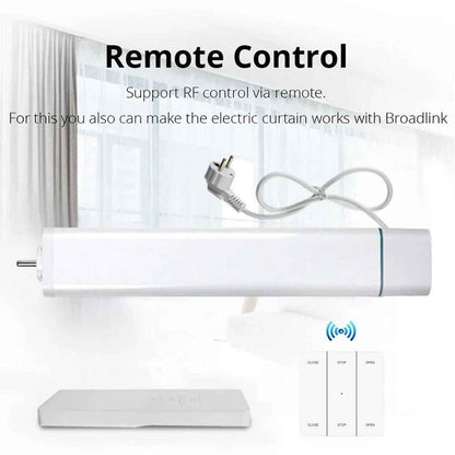 Smart WiFi Motorized Curtain Track with Voice Control 