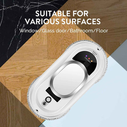 Robot Vacuum Window Cleaner with Remote Control 