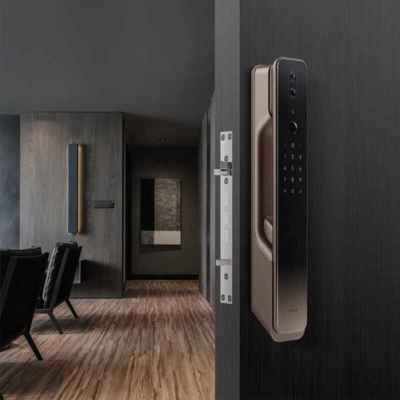 Smart Door Lock for Home Automation in the Black door