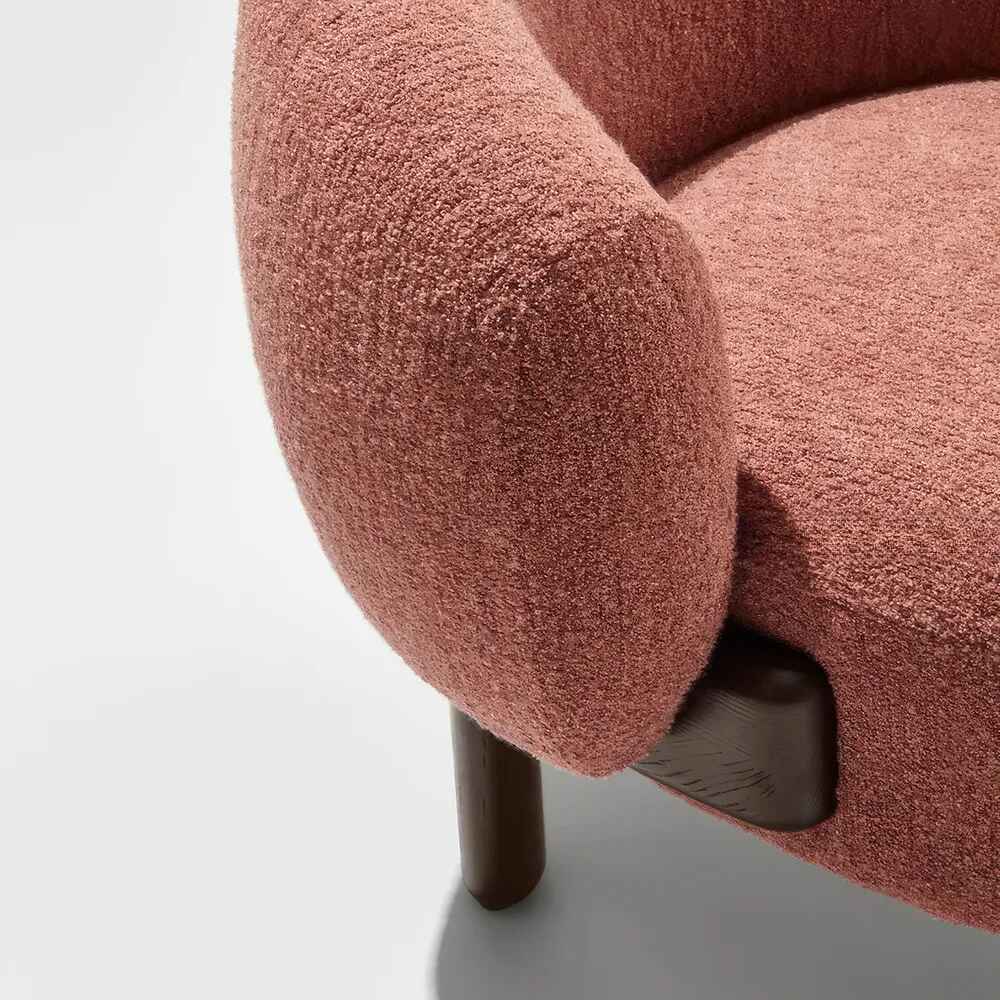 European Single Designer Armchair Close up