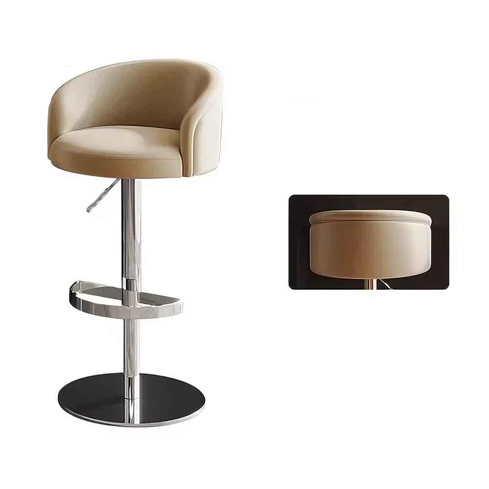 Modern Minimalist Swivel Bar Stool