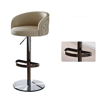 Modern Minimalist Swivel Bar Stool Feature