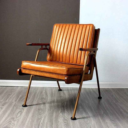 Italian-Inspired Light Luxury Wooden Back Chair