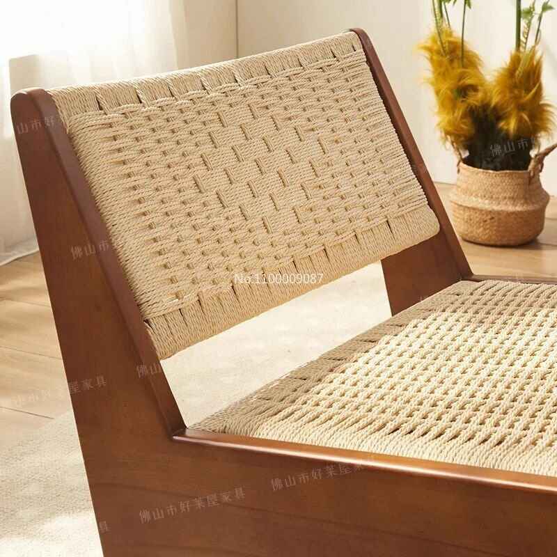 Nordic Rattan Leisure Chair close up