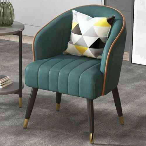 Luxury Nordic Grey Single Sofa Chair - Elegant, Modern Home & Garden Furniture green/black