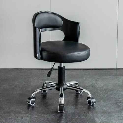 Ergonomic Designer Office Chair with Back Support and Rollers black