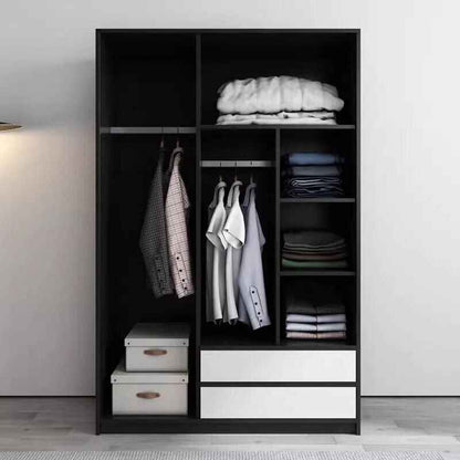 Modern Minimalist Sliding Wardrobe – Elegant and Multifunctional Home Storage Solution without doors