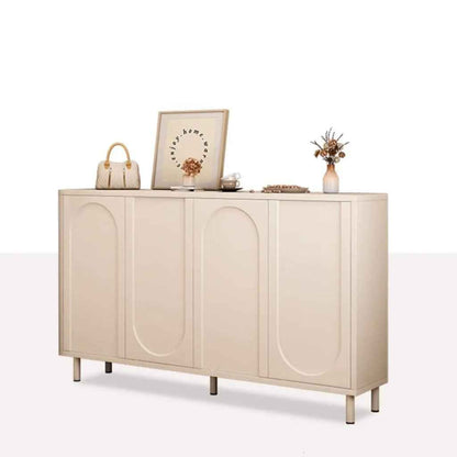 Modern Morocco Style Metal Cabinet white background 