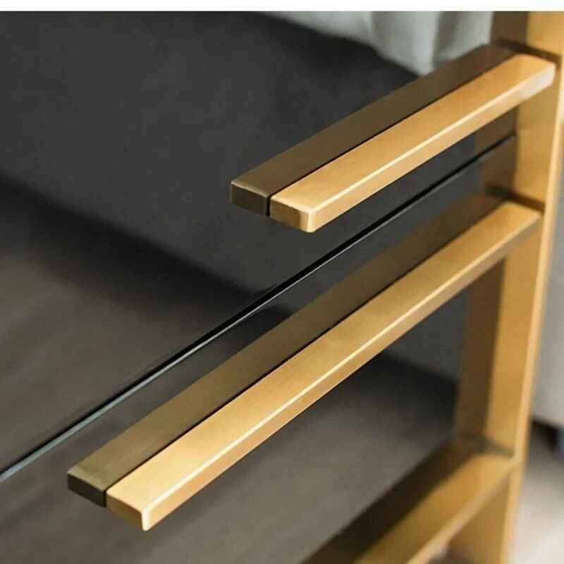 Modern Style Luxury Hotel Side Cabinet Nightstand close up