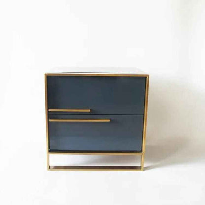 Modern Style Luxury Hotel Side Cabinet Nightstand black