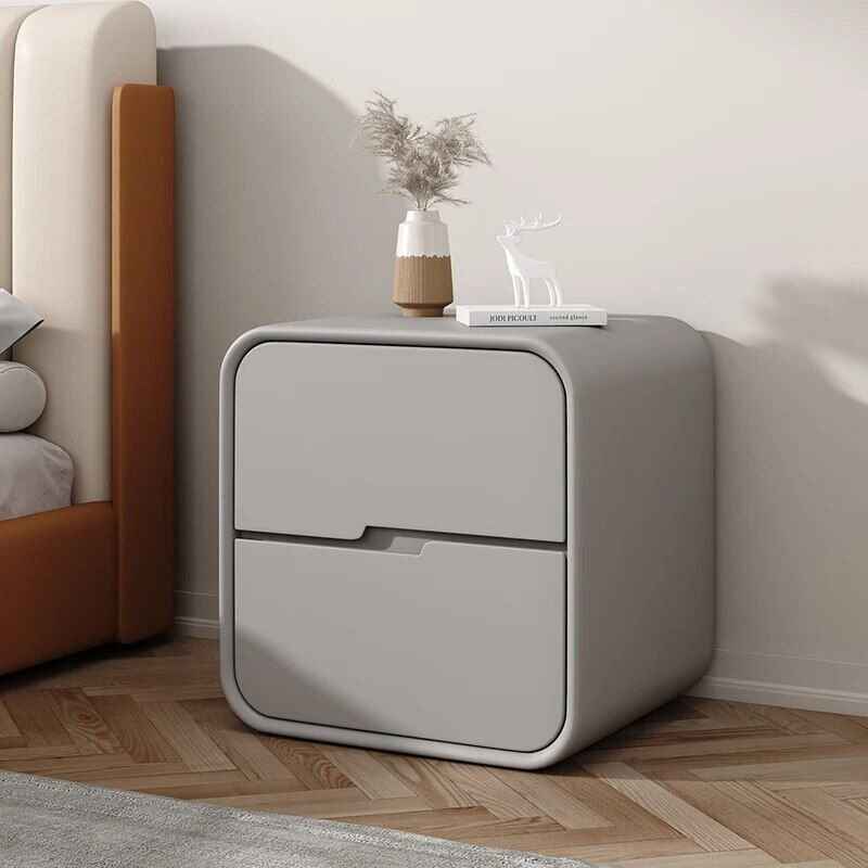 Nordic Small Mobile Nightstand Dark Gray
