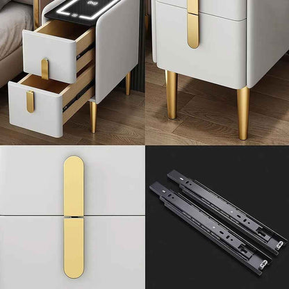 Trendy Modern Nightstands Luxury Unique Nordic Bedside Nightstand materials