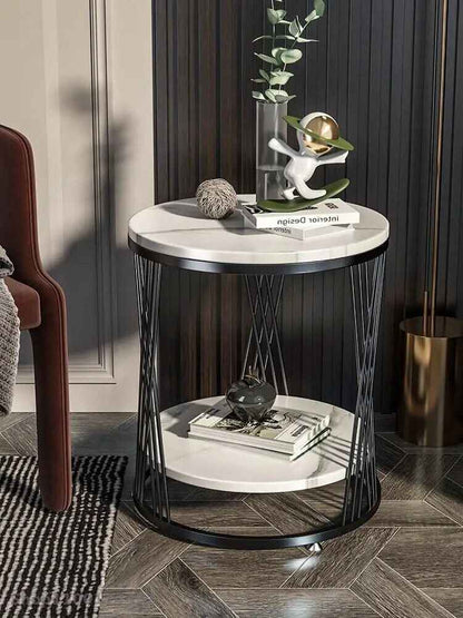 Light Luxury Marble Side Table