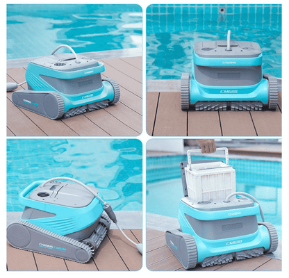 Efficient Robotic Pool Cleaner Automatic Vacuum for All Pool Types