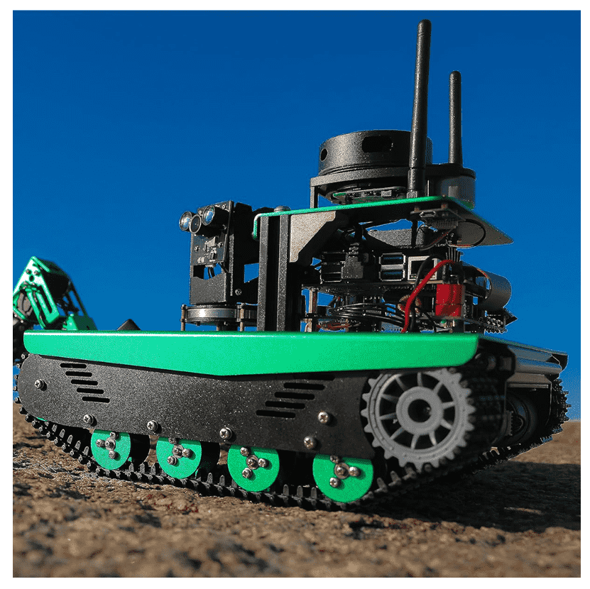 AI Vision Robot Tank Kit with Lidar & Python Programming