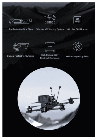 Advanced Long-Range FPV Quadcopter with Bluetooth