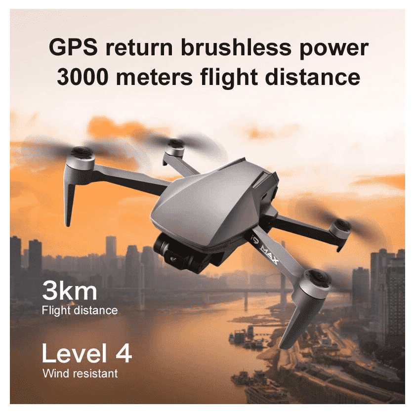 4K GPS Drone with 3-Axis Gimbal and Optical Flow Professional RC Quadcopter