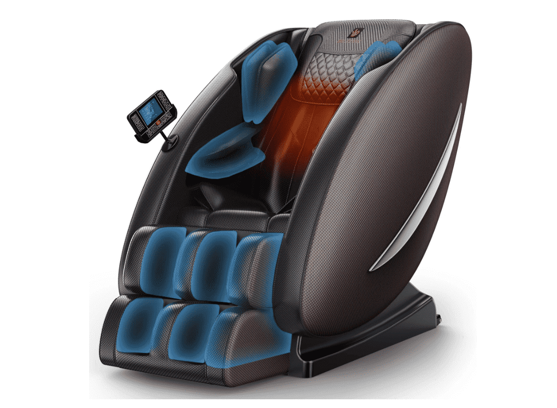 Zero Gravity Full Body Massage Recliner with Heating & Bluetooth Speaker