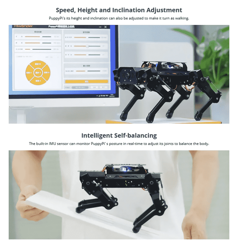 AI Vision Quadruped Robot