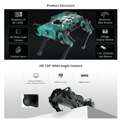 AI Vision Quadruped Robot