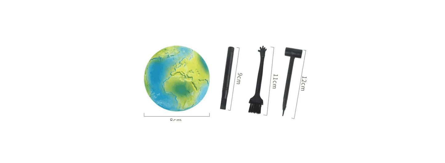 Solar System Gem Mining Kit: Children’s Educational Archaeology Toy