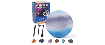 Solar System Gem Mining Kit: Children’s Educational Archaeology Toy