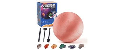 Solar System Gem Mining Kit: Children’s Educational Archaeology Toy