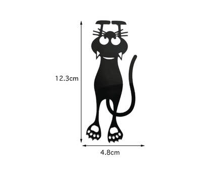 Cute Black Cat Bookmark