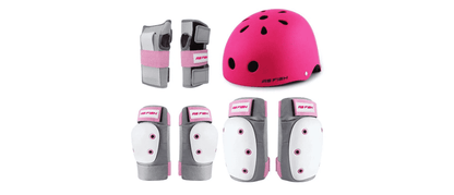 Knee, Elbow, Wrist Pads & Helmet for Skating and Cycling